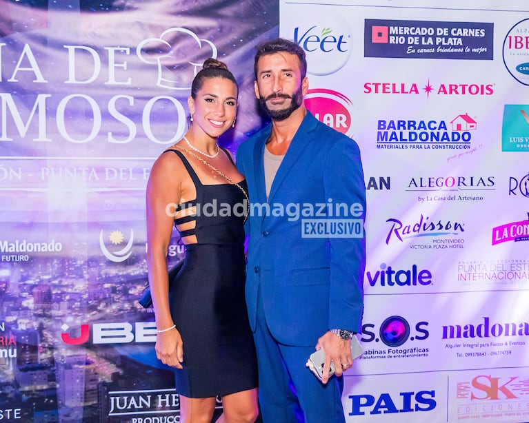 Cinthia Fernández y Roberto Castillo marcan tendencia con sus looks en el verano 2025 en Punta del Este.