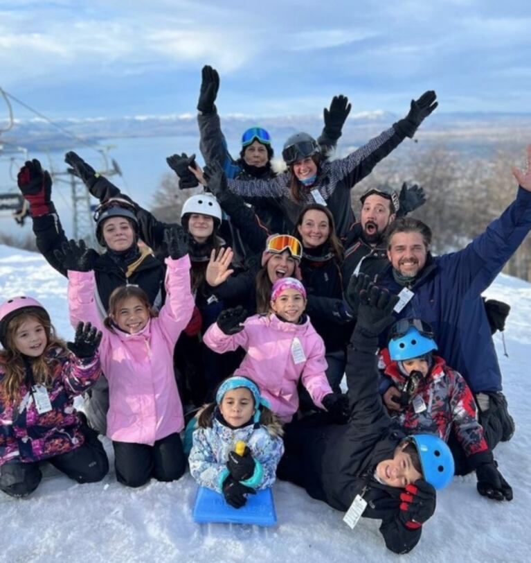 Cinthia Fernández y sus hijas disfrutaron de sus vacaciones en Bariloche: el álbum de fotos