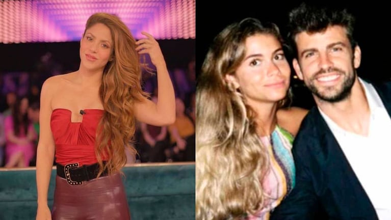 Clara Chía, Gerard Piqué y Shakira