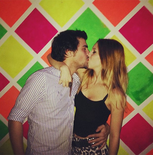 Clara Darín y su novio, Rodrigo. (Foto: Instagram)