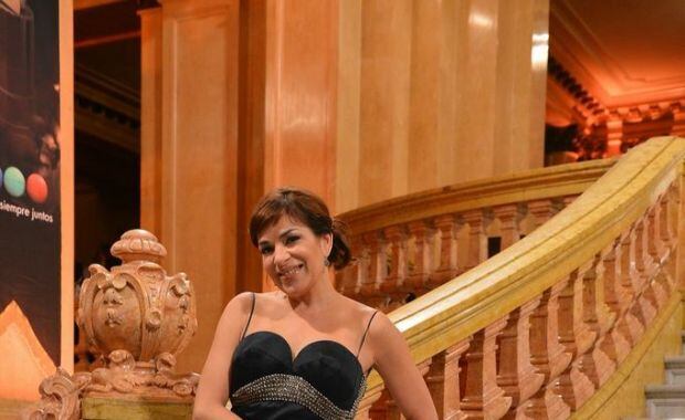 Claribel Medina, feliz en el Colón. (Foto: Telefe)