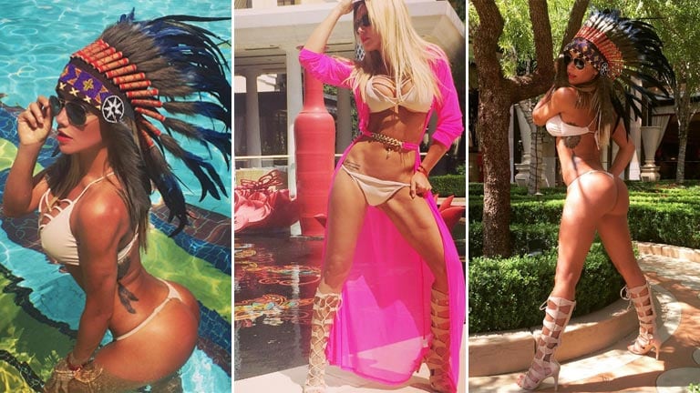 Claudia Ciardone, una casique hot en Las Vegas. (Foto: Instagram)