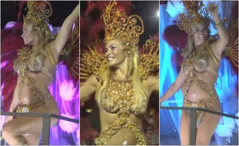 Claudia Fernández enseñó su cuerpazo a puro ritmo en el carnaval de su país. (Foto: Web)