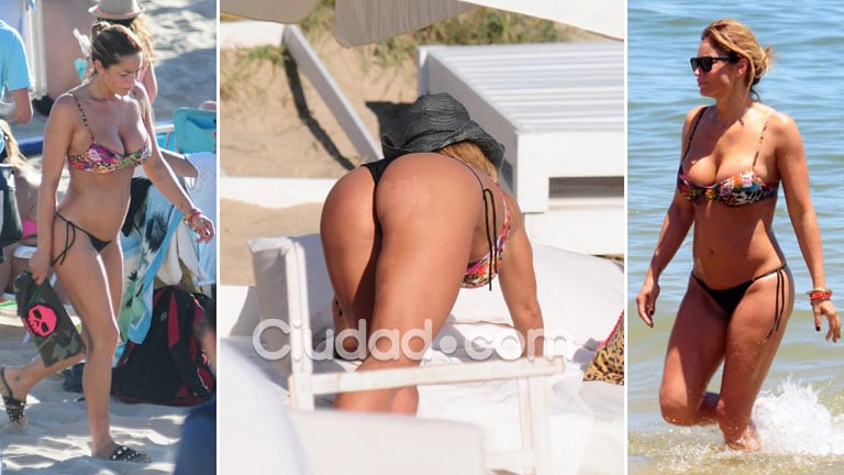 Claudia Fernández, una diosa escultural en las playas de Punta del Este. (Foto: MSnews)