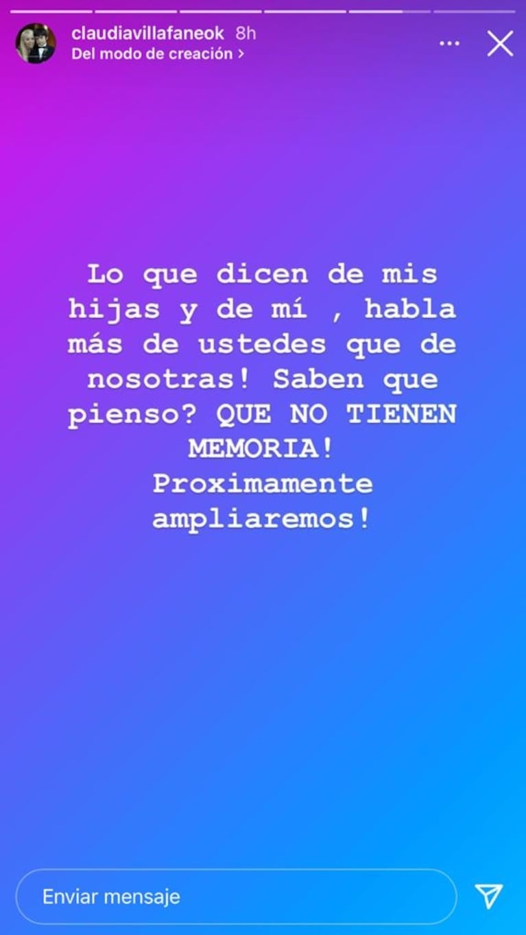 Claudia Villafañe estalló contra las hermanas de Diego Maradona: "¡No tienen memoria!" 