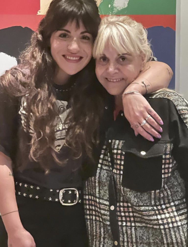 Claudia Villafañe le dedicó un dulce posteo a Gianinna Maradona por su cumpleaños: "Te amo"