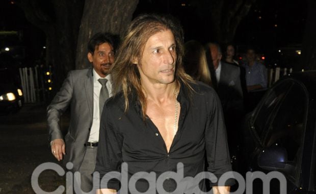 Claudio Caniggia, quien suele mantener un perfil bajo, dijo presente (Foto: Jennifer Rubio). 