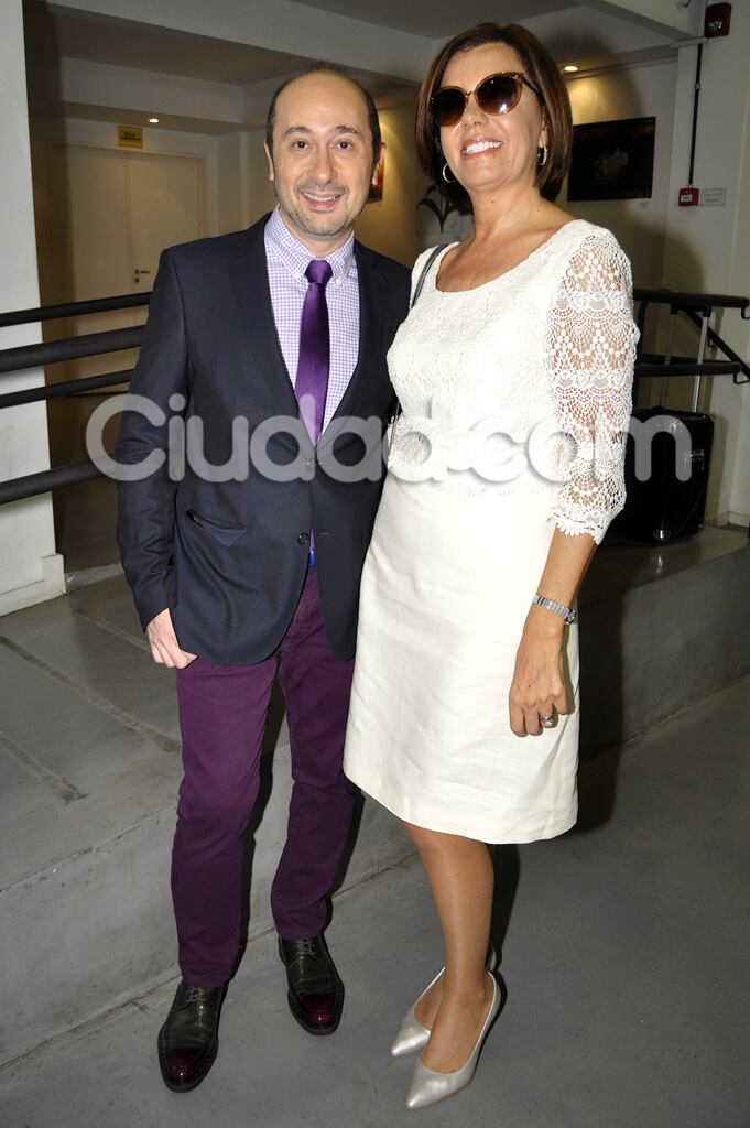 Claudio Cosano y Liliana Parodi. (Foto: Jennifer Rubio-Ciudad.com)