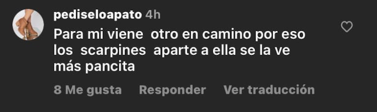 Comentarios a Pampita