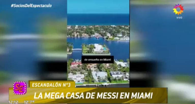 Cómo es la millonaria mansión de Lionel Messi y Antonela Roccuzzo en una isla privada de Miami