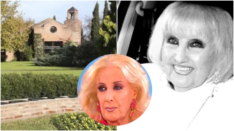 Cómo fue el solitario último adiós a Goldie, la querida hermana gemela de Mirtha Legrand (Fotos: Web)