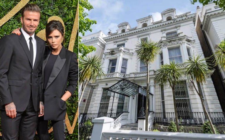 Cómo luce la elegante mansión londinense de Victoria Beckham 