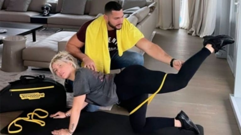 Cómo se entrena Wanda Nara, los elementos claves para mantenerse fit