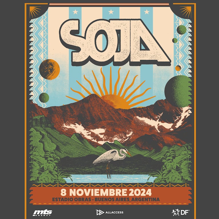 Con más de dos décadas de trayectoria y a siete años de su último show en Argentina, SOJA, el estandarte de reggae a escala global, regresa al país para presentar "Beauty In The Silence", su último álbum.