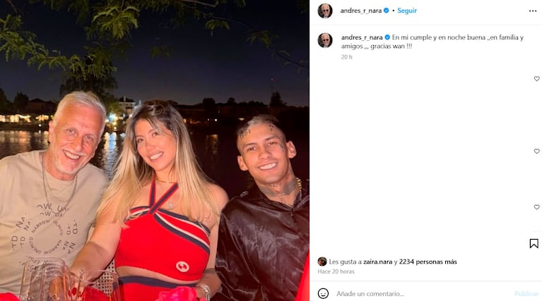 Con quién se reconcilió en silencio Wanda Nara y sumó a su mesa de Navidad: las sorpresivas fotos