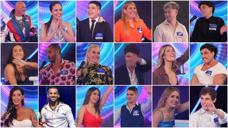 Conocé uno por uno a los 18 participantes de Gran Hermano 2022 (Fotos: Prensa Telefe)