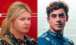 Corinna Schumacher y Franco Colapinto