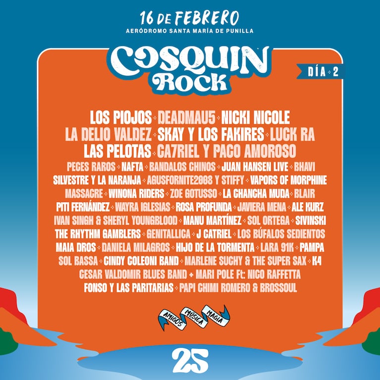 Cosquín Rock 2025: pulseras, estacionamiento, Pocketcash y todo lo que necesitás saber