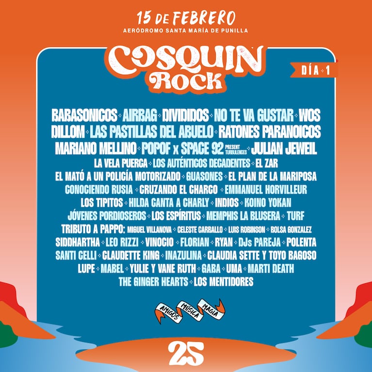 Cosquín Rock 2025: pulseras, estacionamiento, Pocketcash y todo lo que necesitás saber