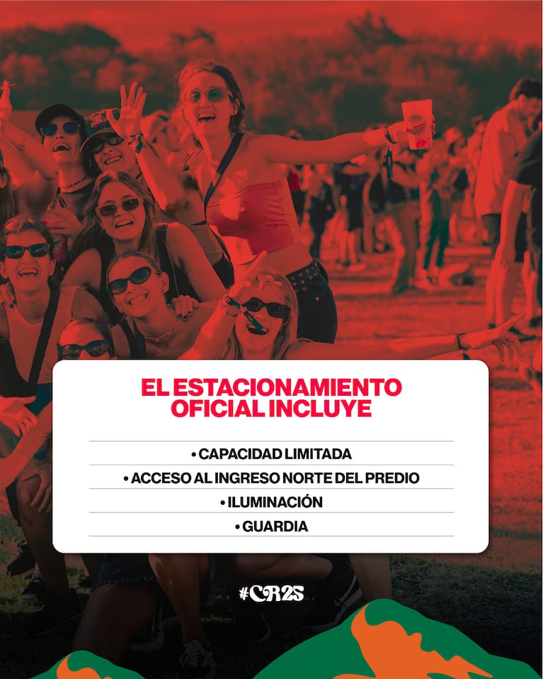 Cosquín Rock 2025: pulseras, estacionamiento, Pocketcash y todo lo que necesitás saber