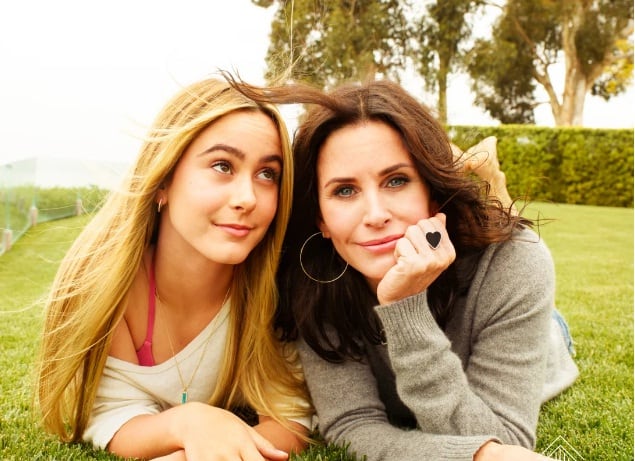 Courteney Cox quiere tener una relación cercana con su hija adolescente   