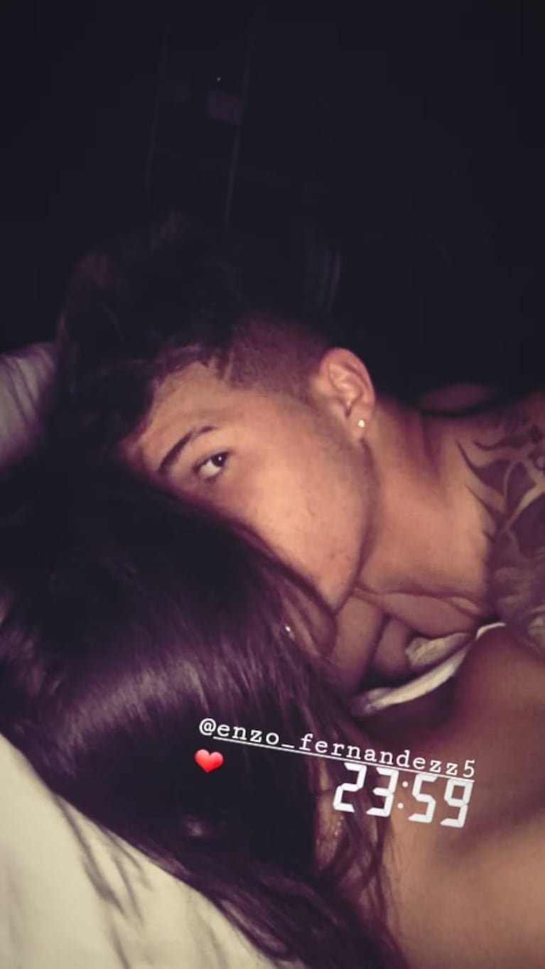 Cristal Grillo y Enzo Fernández