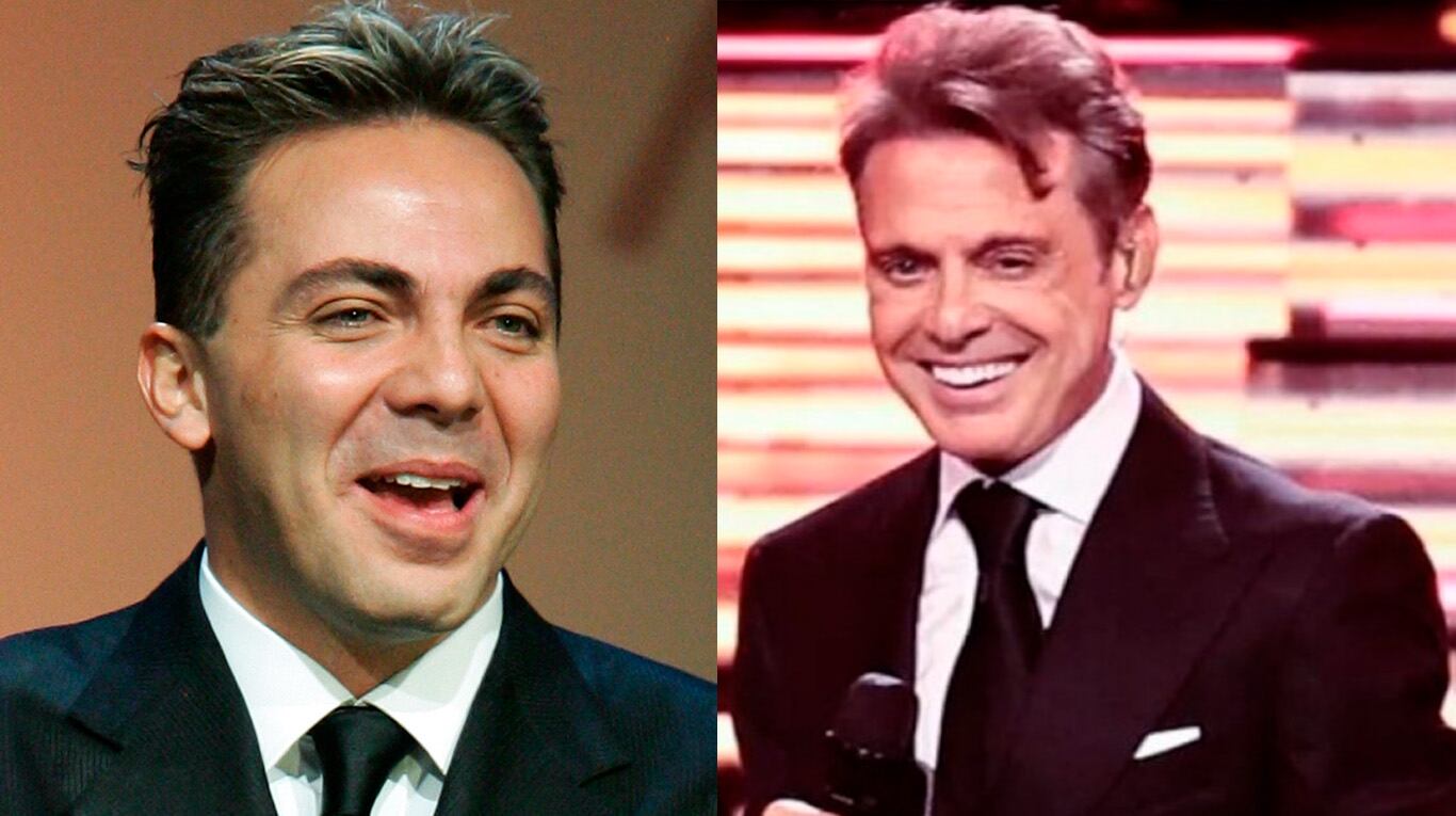 Cristian Castro fue a ver a Luis Miguel y cantó con inmensa pasión sus más exitosos hits.