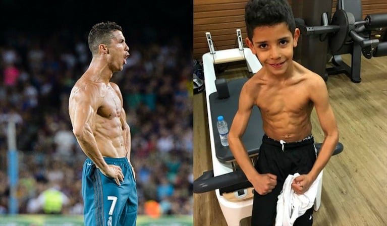 Cristiano Ronaldo: por qué su hijo desarrolló cuerpo de adulto con tan solo 7 años