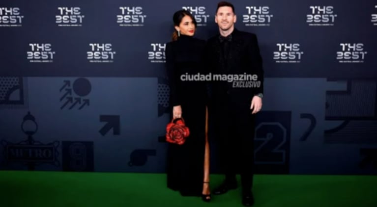 Cuánto cuesta la cartera de lujo que Antonela Roccuzzo lució en los premios The Best