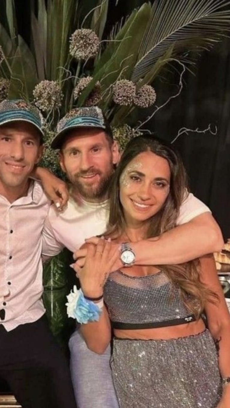 Cuánto sale el outfit que Antonela Roccuzzo lució en la fiesta de los campeones