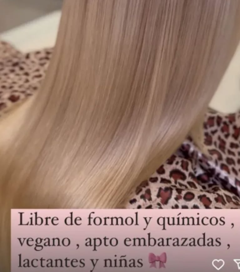 Cuánto vale el tratamiento que Nicole Neumann se hizo para lucir el cabello perfecto: “Estoy copada”