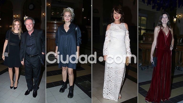 Cumbre de artistas y los mejores looks en los Premios Sur. Foto: Movilpress.