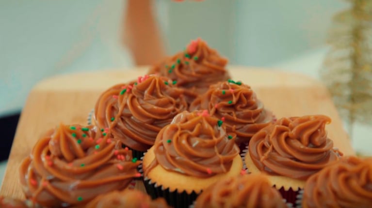 Cupcakes con relleno de dulce de leche Topping: la receta para enriquecer tus tardes 