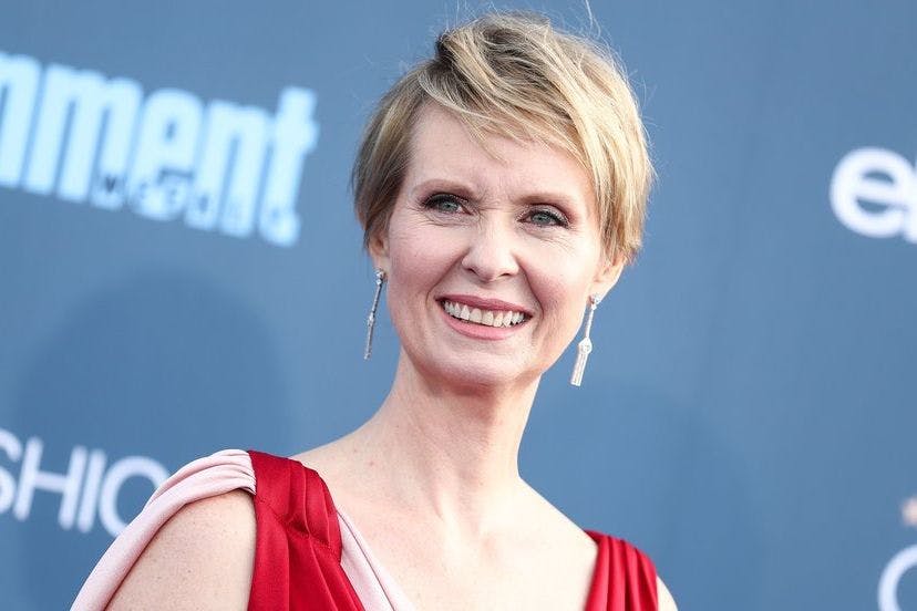 Cynthia Nixon forjó su fortuna personal en Sex and the City