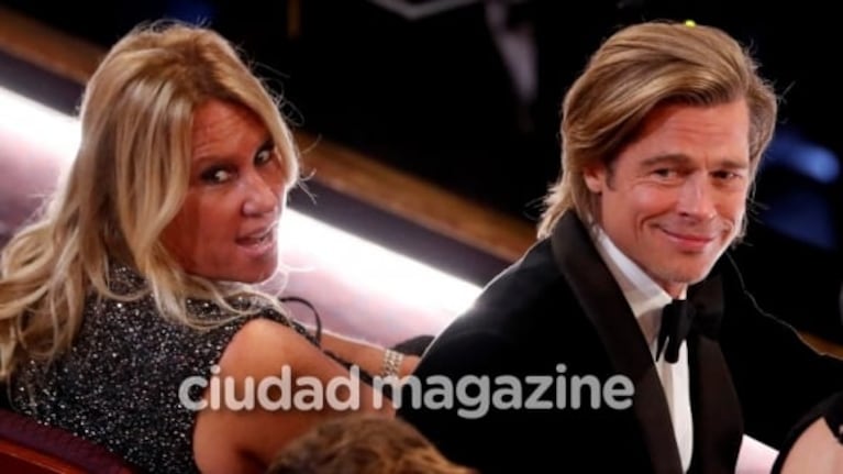 Cynthia Pett-Dante, la mujer incondicional que tuvo el honor de acompañar a Brad Pitt en los Oscar 2020