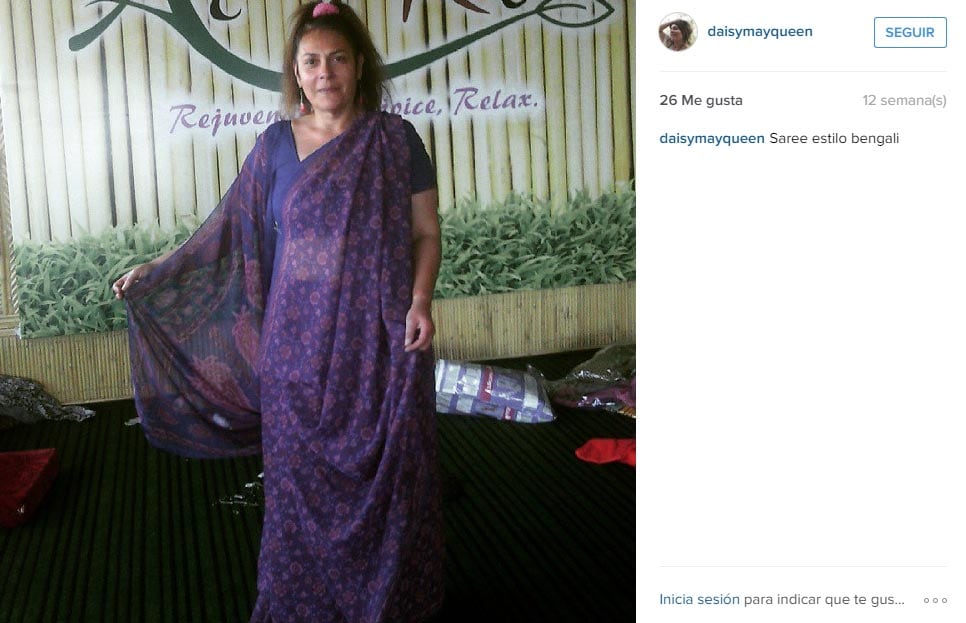 Daisy May Queen y su nueva vida en India. (Foto: Instagram)