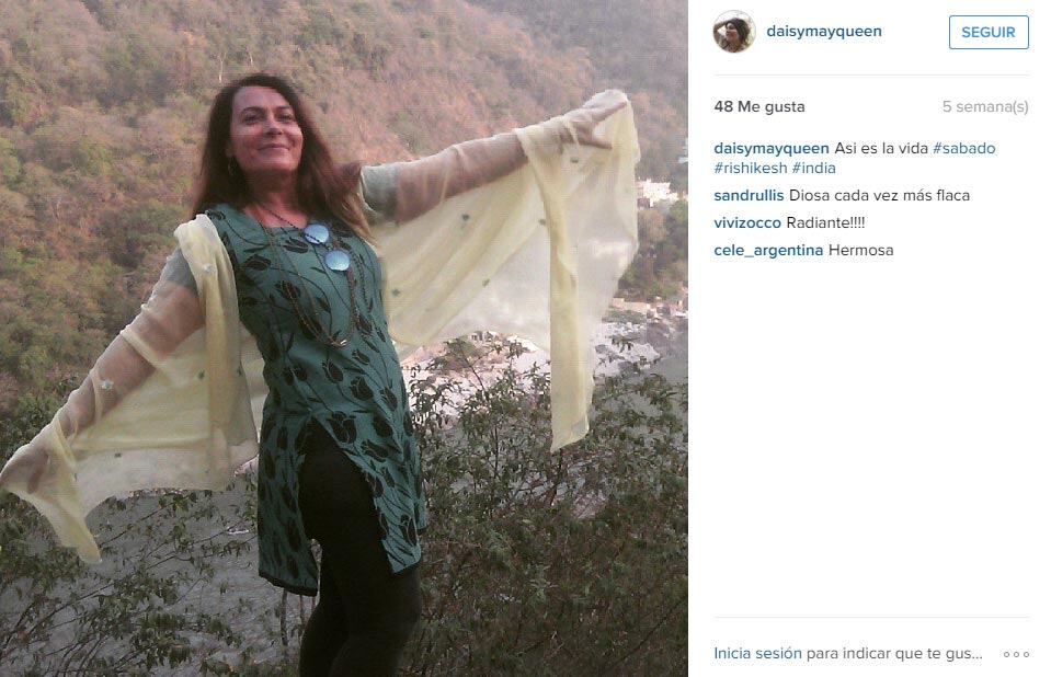 Daisy May Queen y su nueva vida en India. (Foto: Instagram)