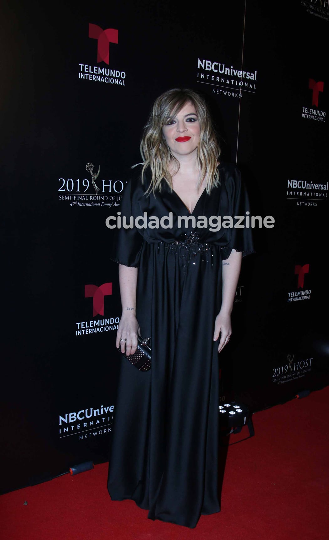 Dalma Maradona, en la Gala de votación de los Emmy Internacionales (Foto: Movilpress)