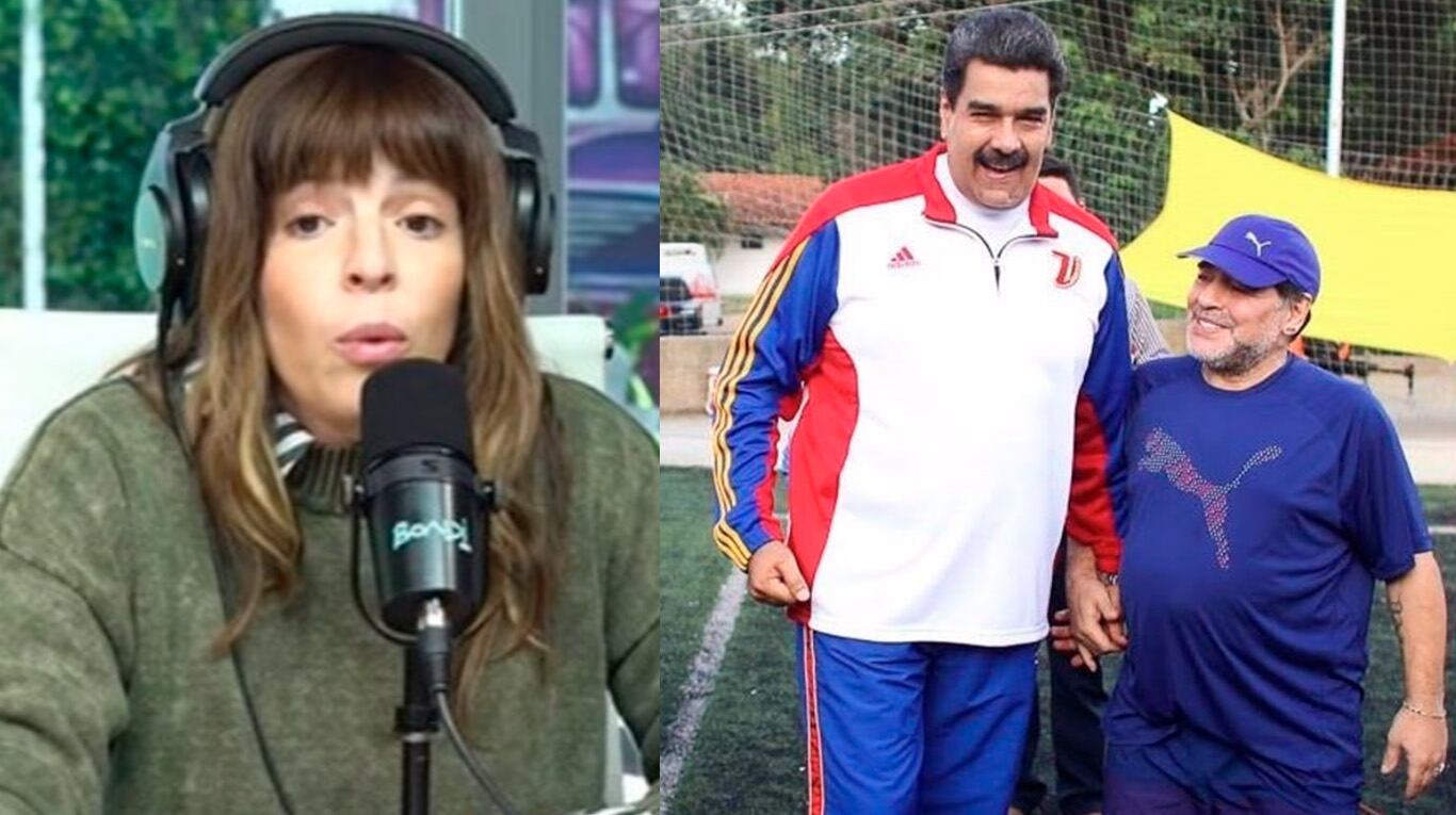 Dalma Maradona reaccionó furiosa a las críticas que recibe por la postura que tenía su papá sobre Venezuela.