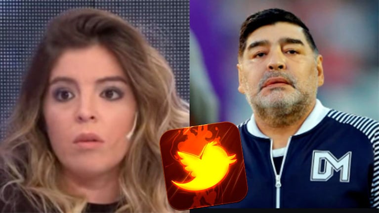 Dalma Maradona y Diego Maradona