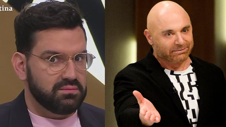 Damián Betular reveló por qué hacía gestos mientras Germán Martitegui daba su devolución en MasterChef.