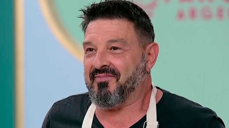 Damián de Santo en Bake off famosos (Foto: captura Telefe)