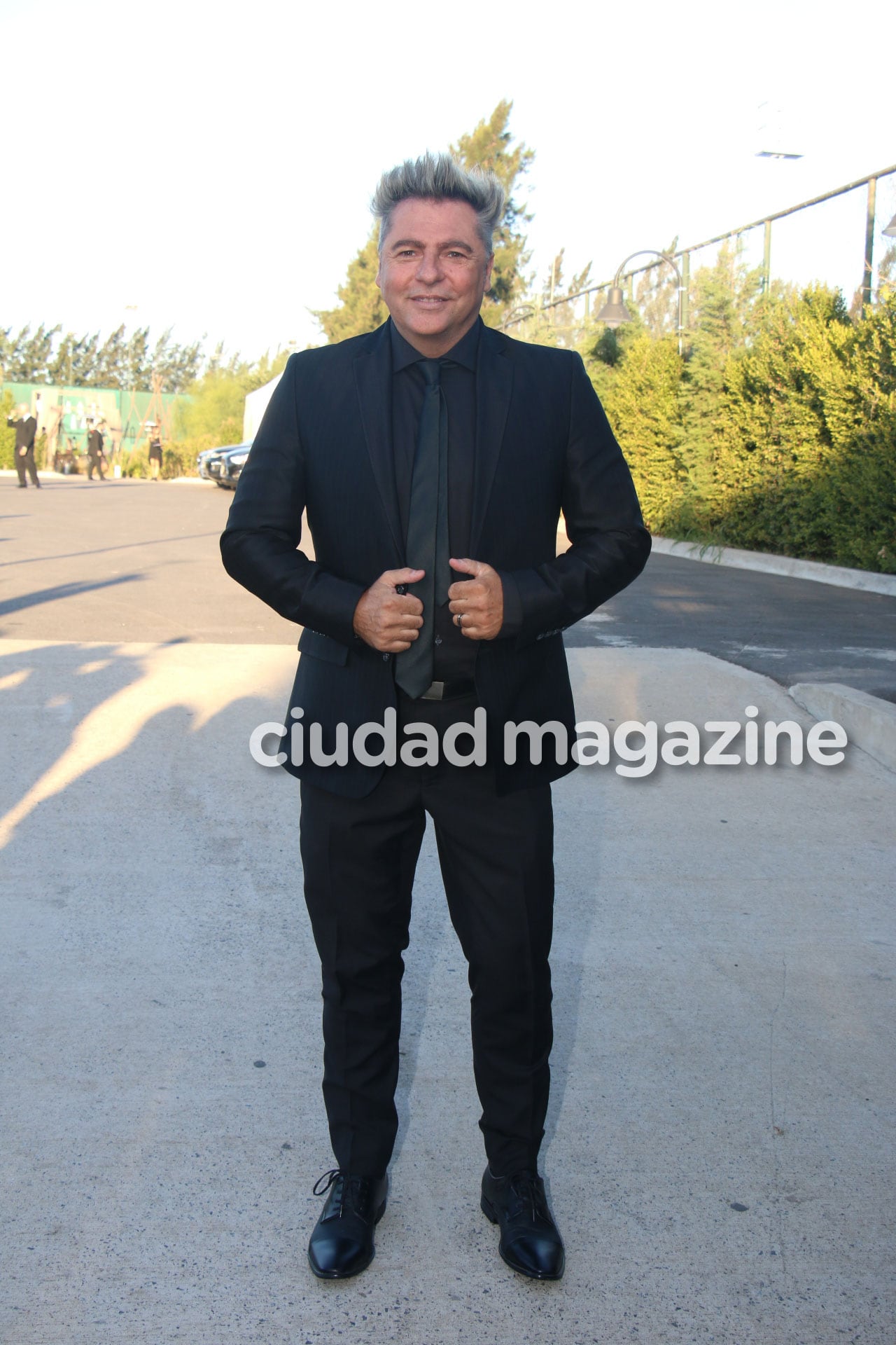 Daniel Ambrosino, en el casamiento de Jorge Rial y Romina Pereiro (Foto: Movilpress)