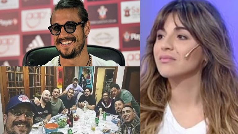 Daniel Osvaldo compartió una salida con amigos en medio de rumores de separación de Gianinna Maradona.