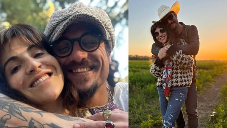 Daniel Osvaldo le dedicó un romántico mensaje a Gianinna Maradona.