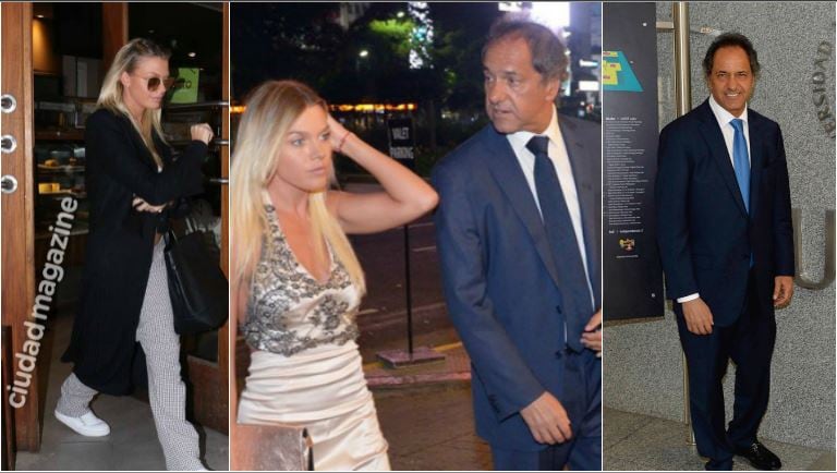 ¿Daniel Scioli y Gisela Berger, reconciliados a pocos días del nacimiento de su hijo?