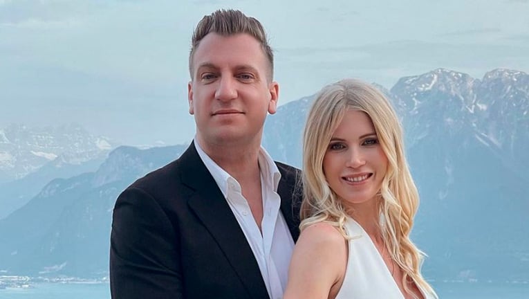 Daniela Christiansson, la novia de Maxi López, mostró por primera vez su pancita de embarazada.