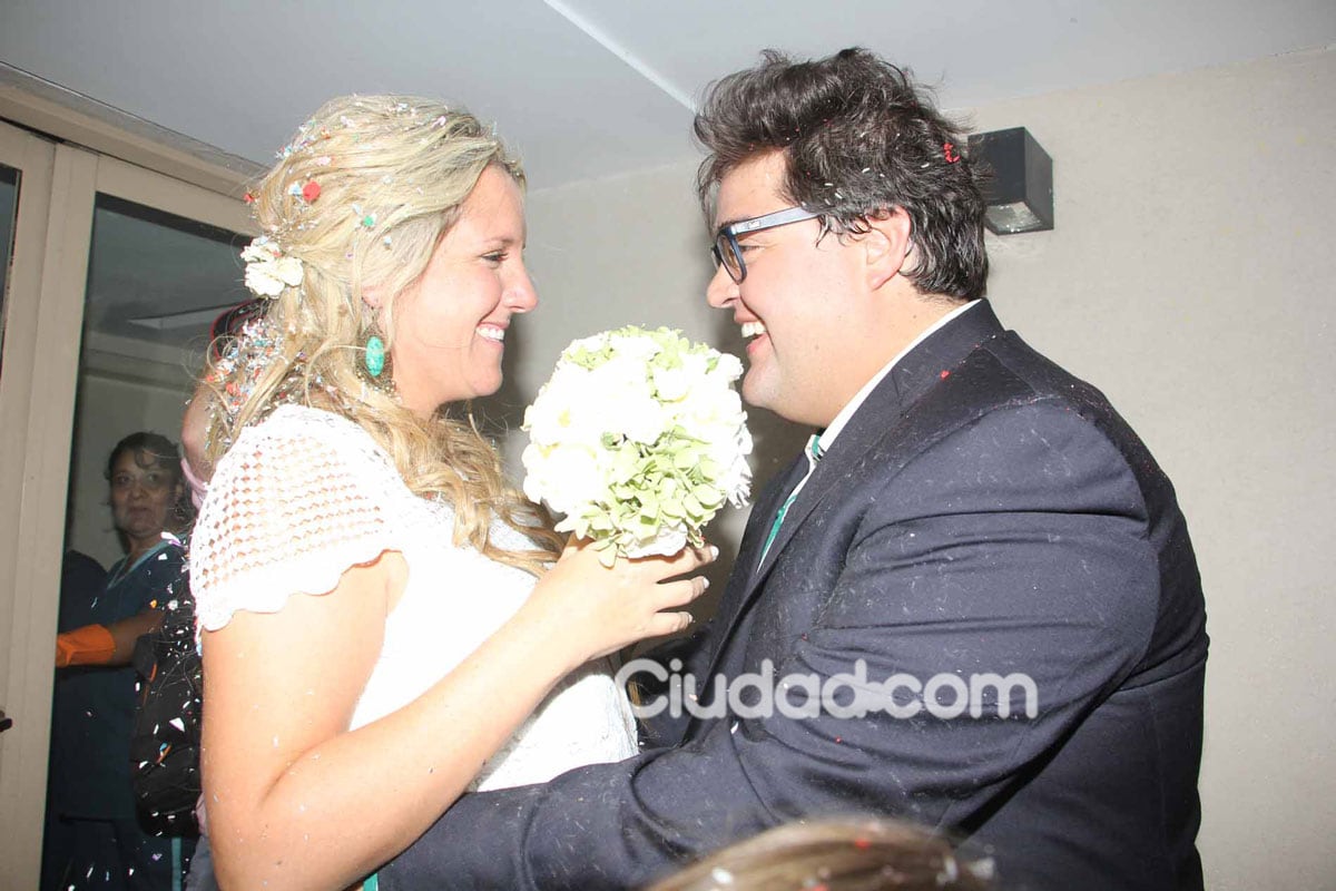 Darío Barassi se casó con su novia Lucia (Foto: Movilpress)