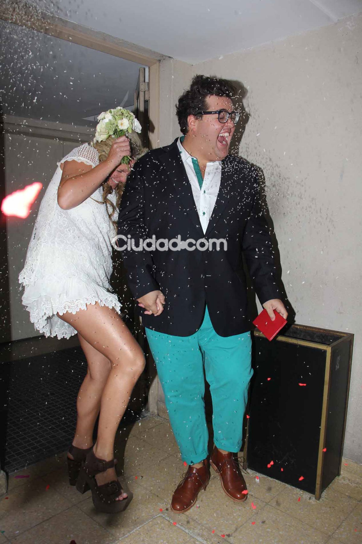 Darío Barassi se casó con su novia Lucia (Foto: Movilpress)