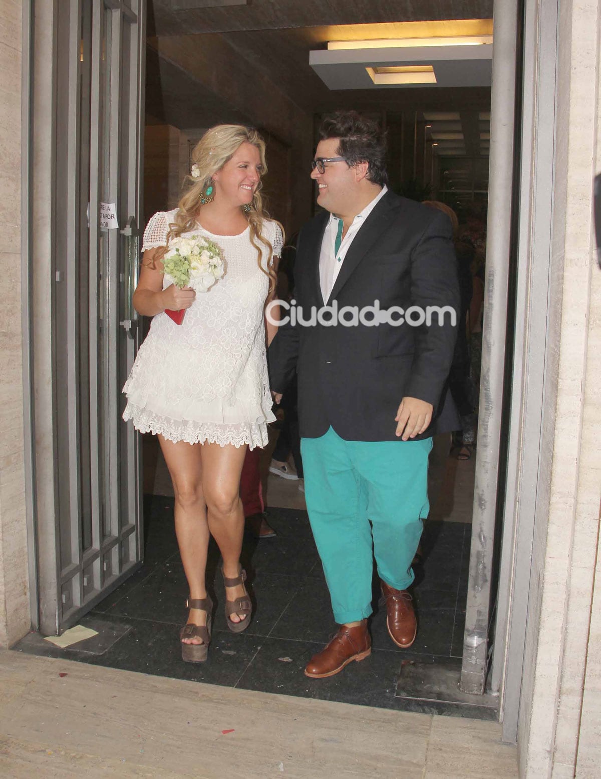 Darío Barassi se casó con su novia Lucia (Foto: Movilpress)